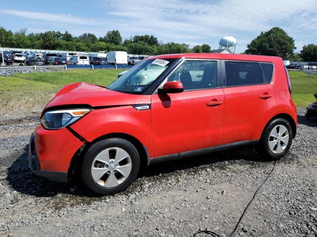  KIA SOUL 2016 Czerwony