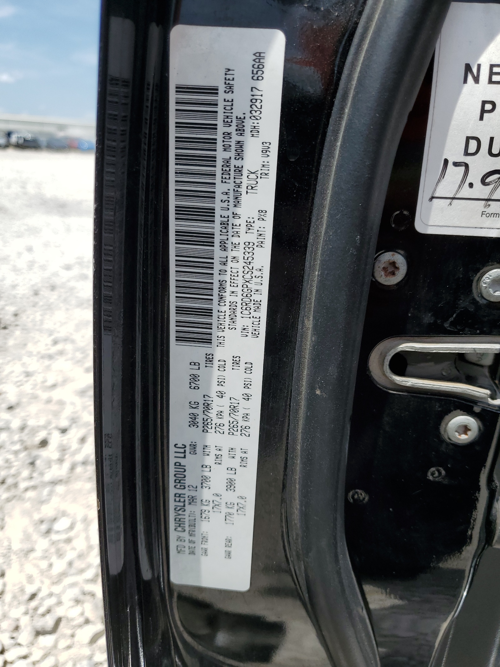 1C6RD6GPXCS245339 2012 Dodge Ram 1500 Slt