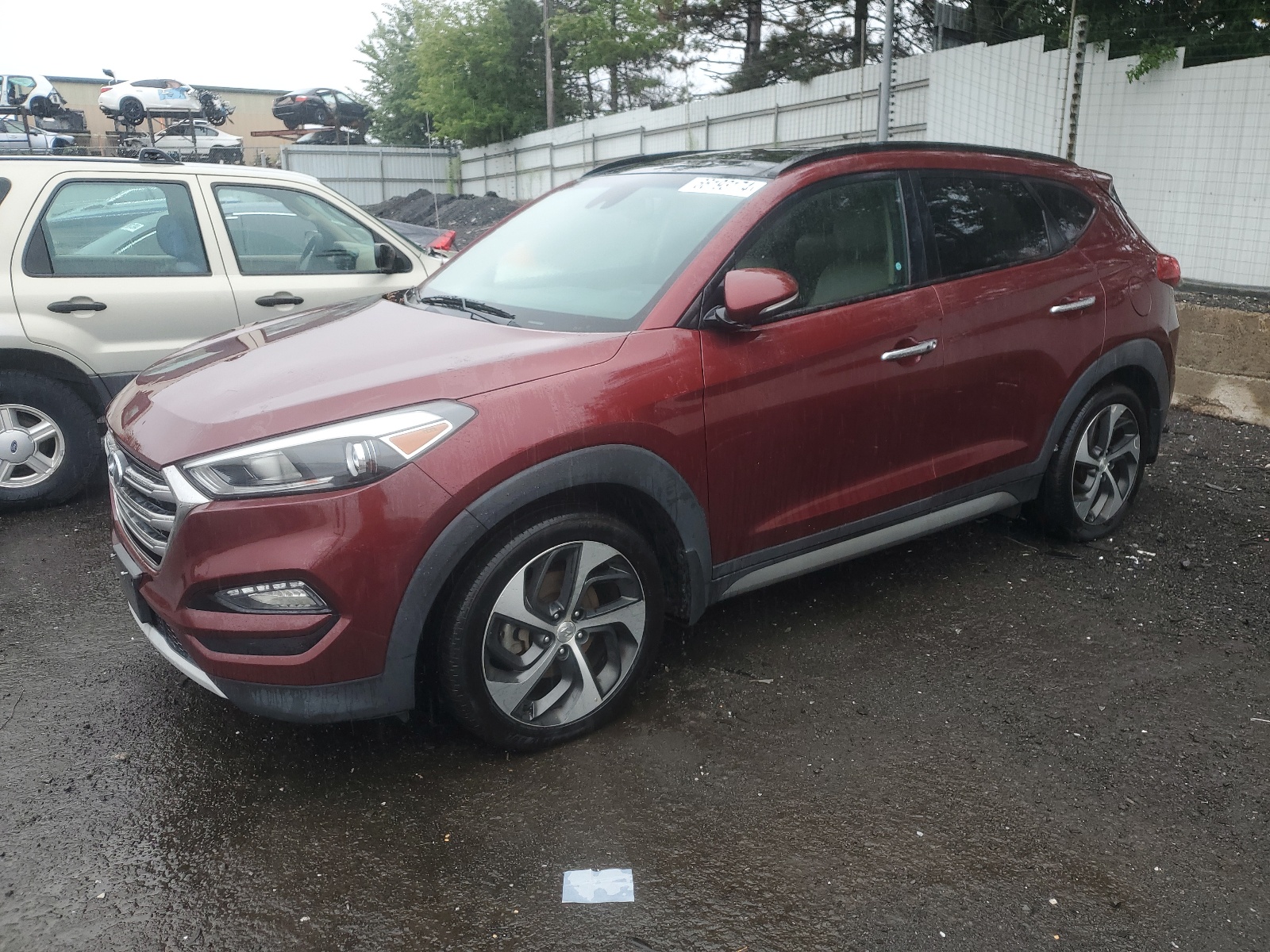 2017 Hyundai Tucson Limited vin: KM8J3CA28HU303962