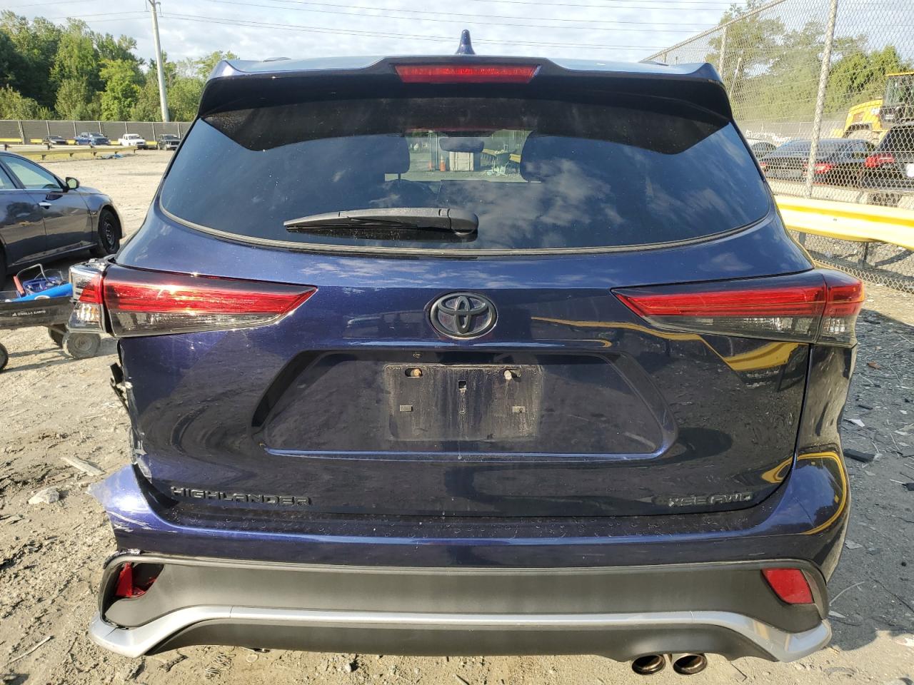 2021 Toyota Highlander Xse VIN: 5TDLZRBH6MS118437 Lot: 66844724