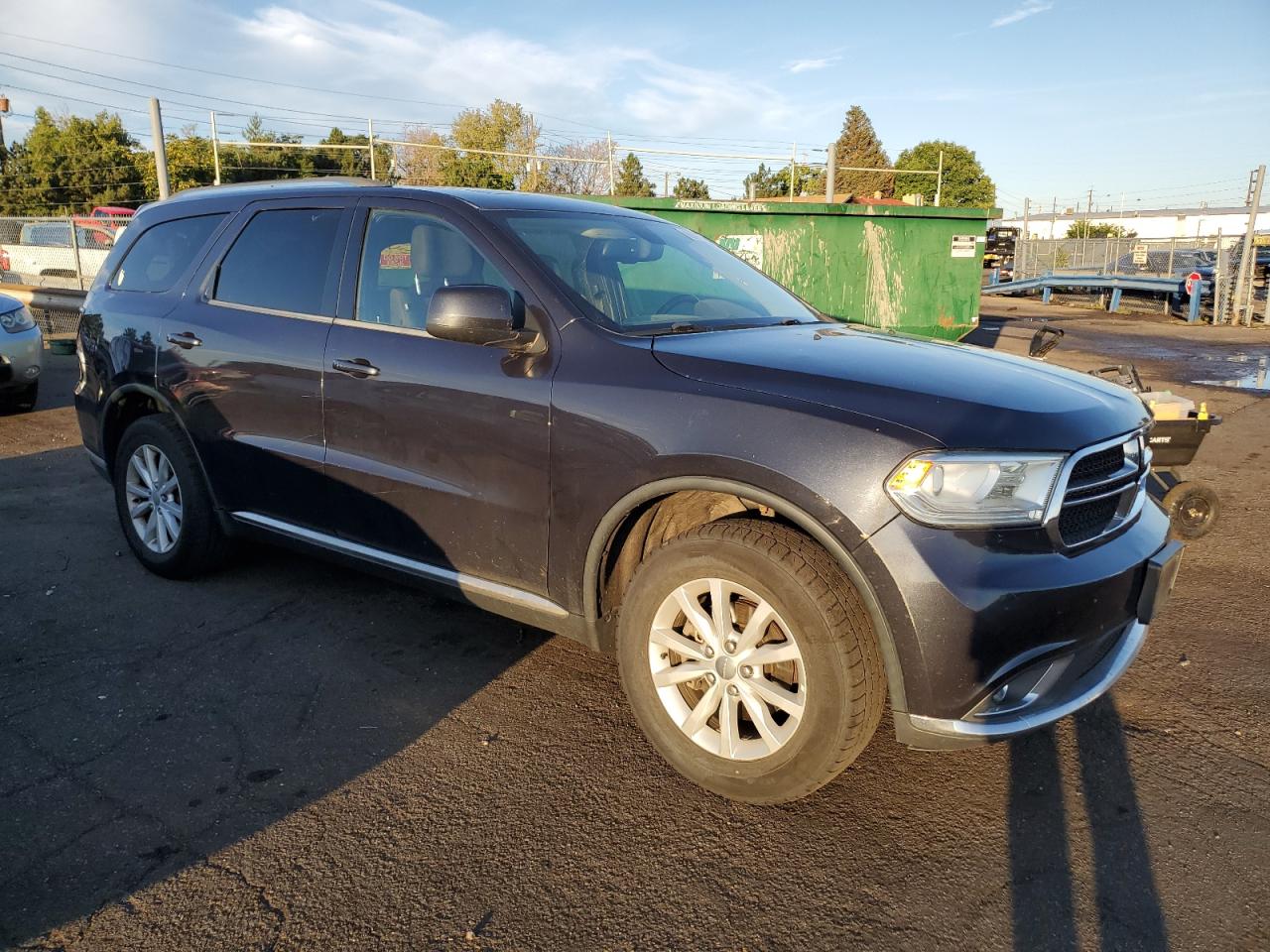 2014 Dodge Durango Sxt VIN: 1C4RDJAG9EC323496 Lot: 66241944