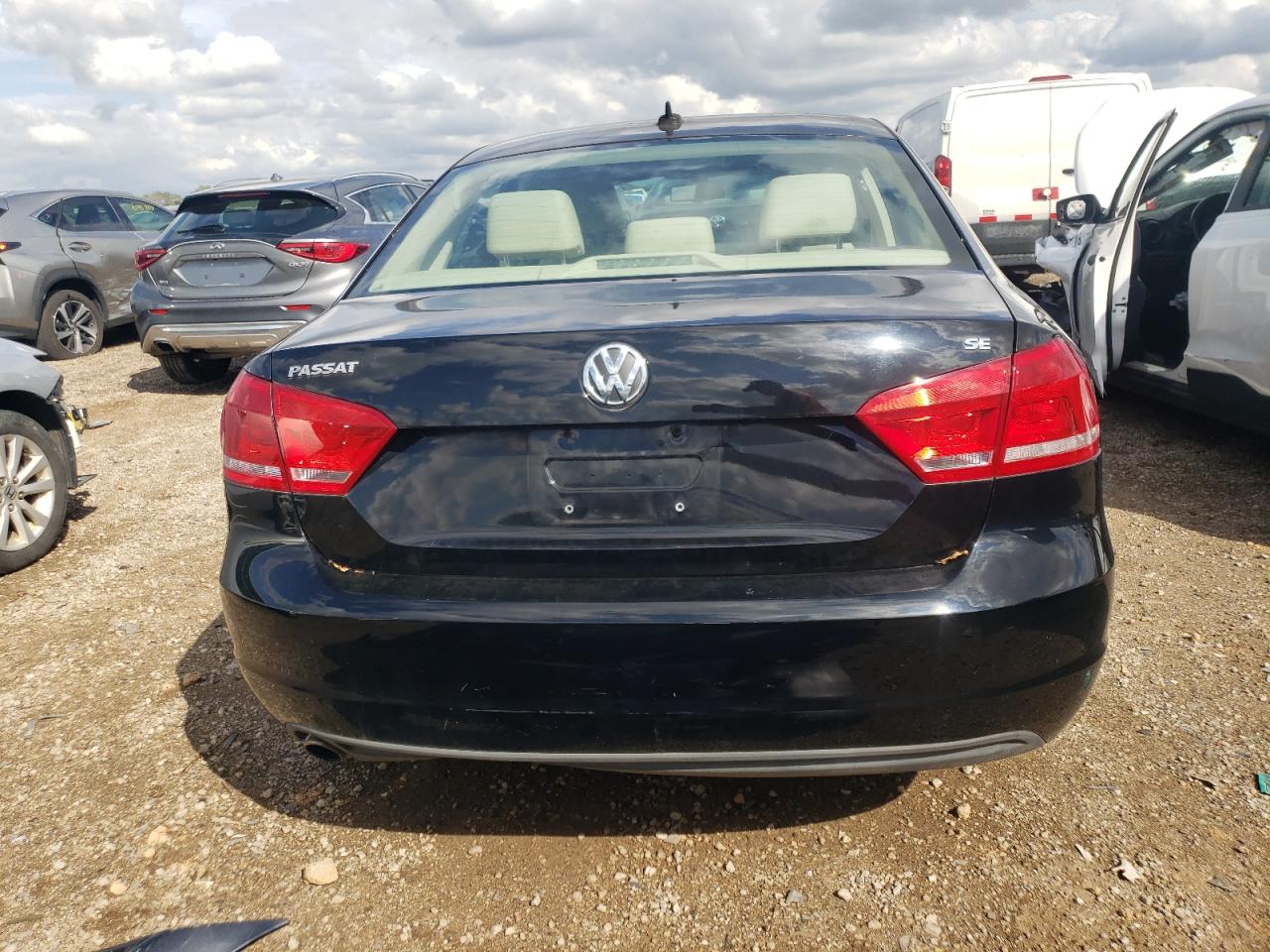 2012 Volkswagen Passat Se VIN: 1VWBP7A36CC020291 Lot: 68724334