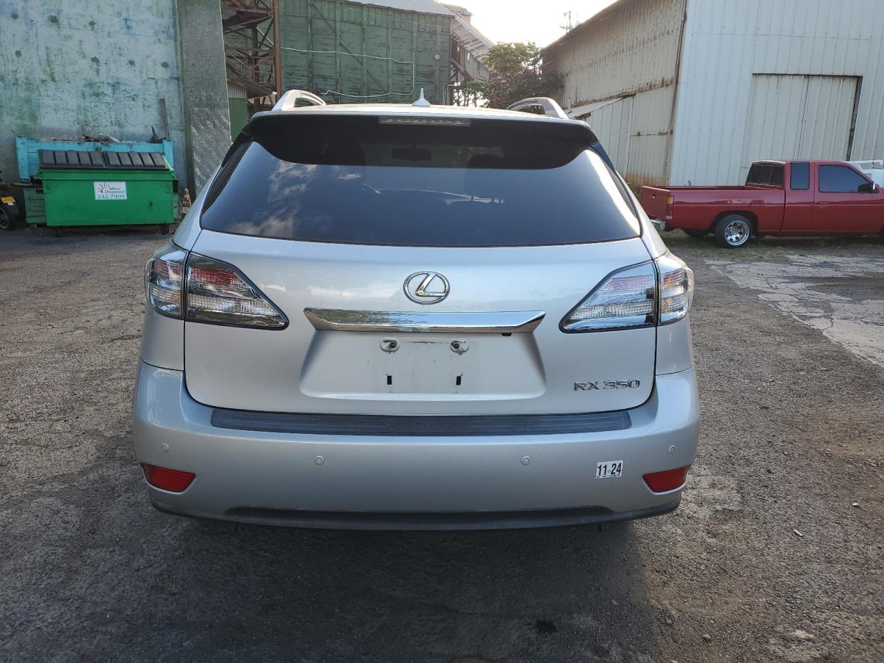 2011 Lexus Rx 350 VIN: JTJZK1BA5B2410987 Lot: 65629594