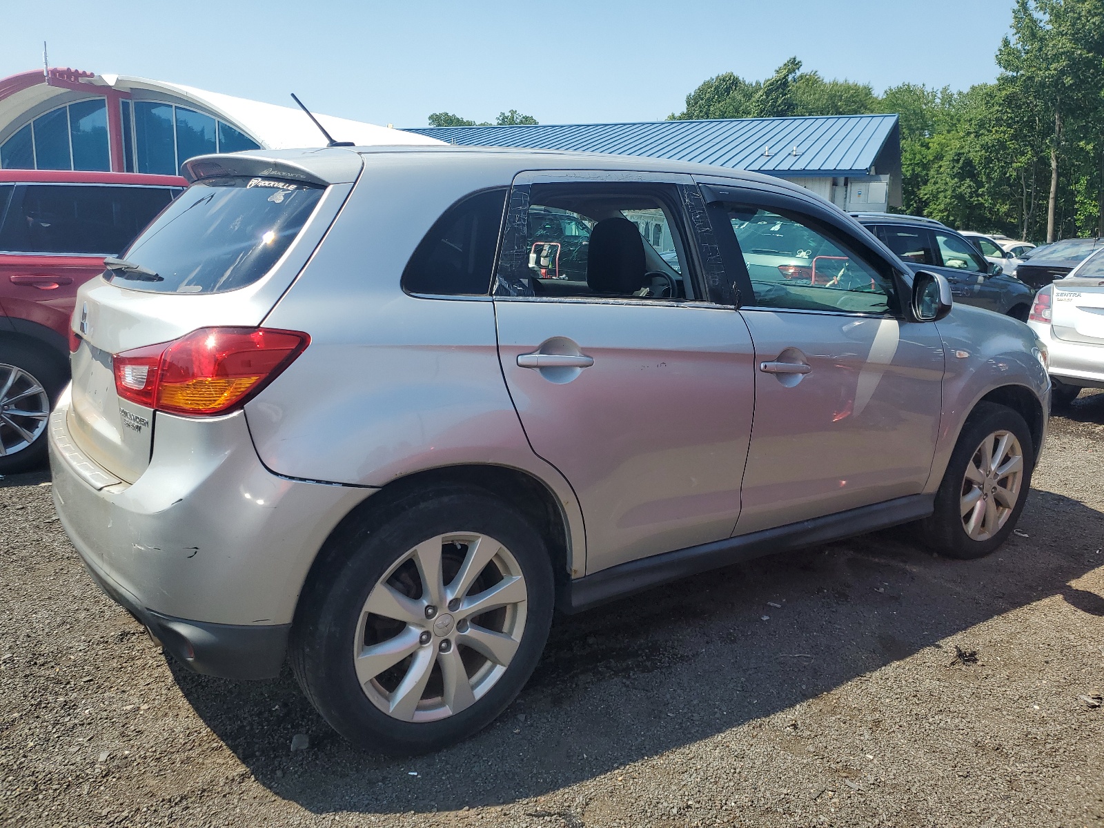 2014 Mitsubishi Outlander Sport Se vin: 4A4AR4AU2EE021194