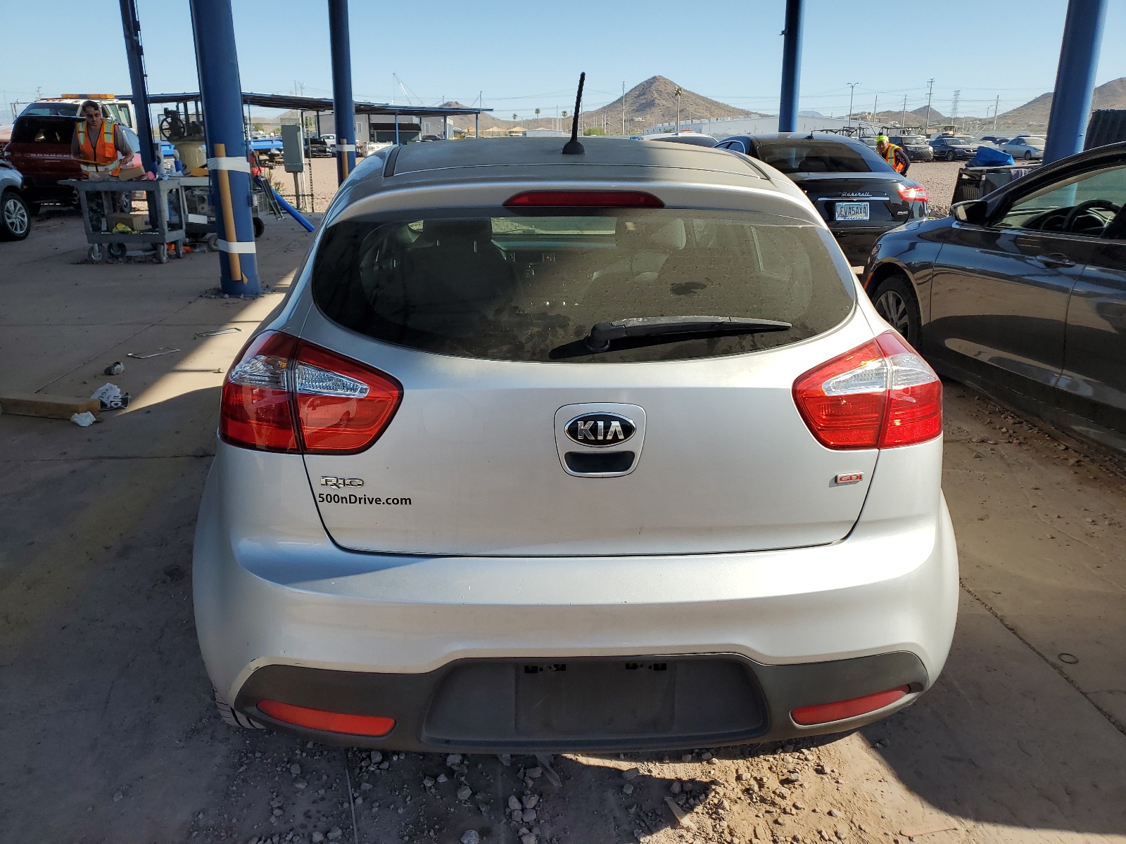 KNADM5A30F6458443 2015 Kia Rio Lx