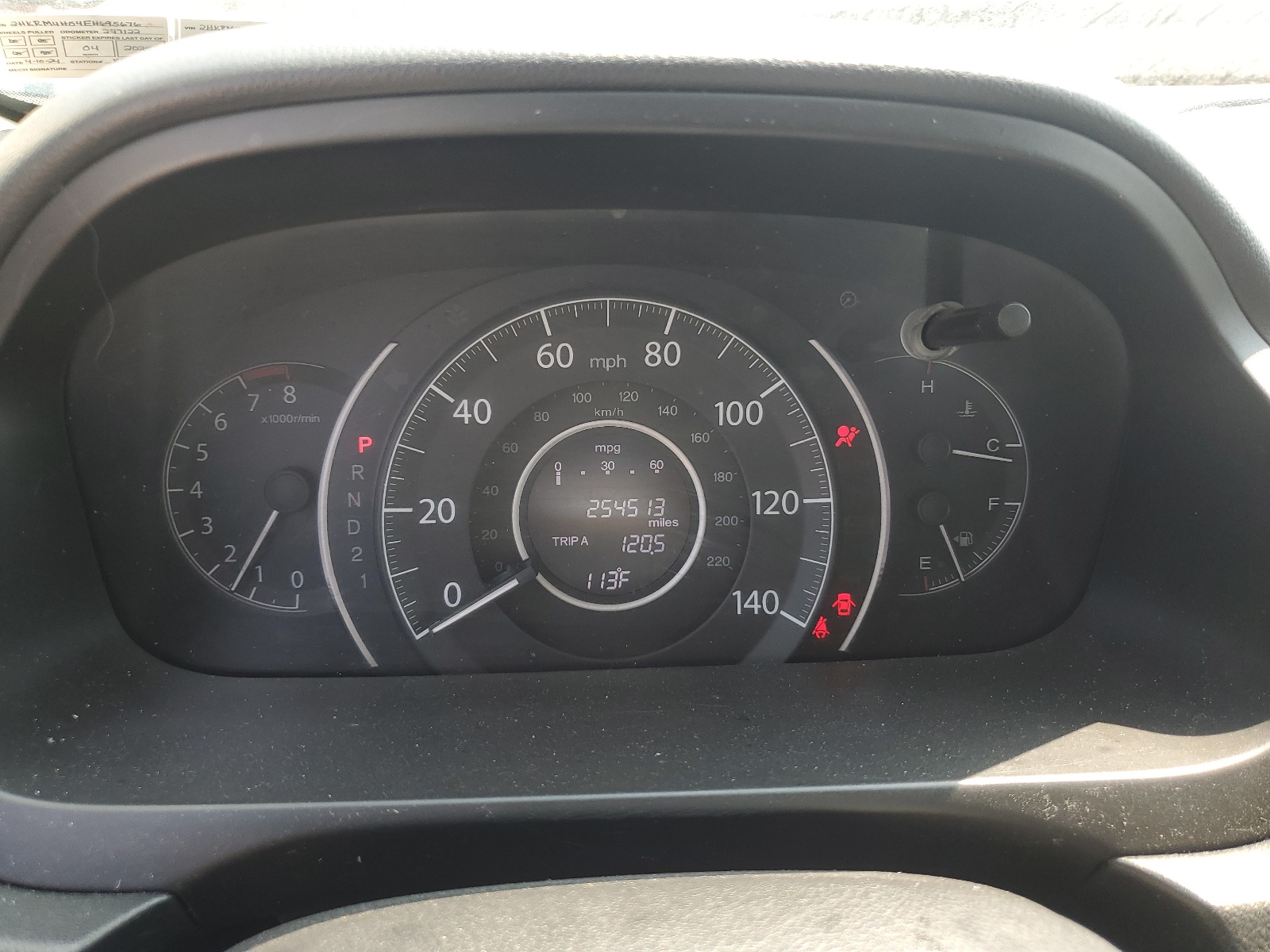 2HKRM4H54EH695676 2014 Honda Cr-V Ex