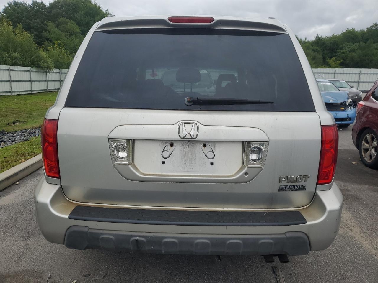 2005 Honda Pilot Ex VIN: 2HKYF18455H547161 Lot: 65724804