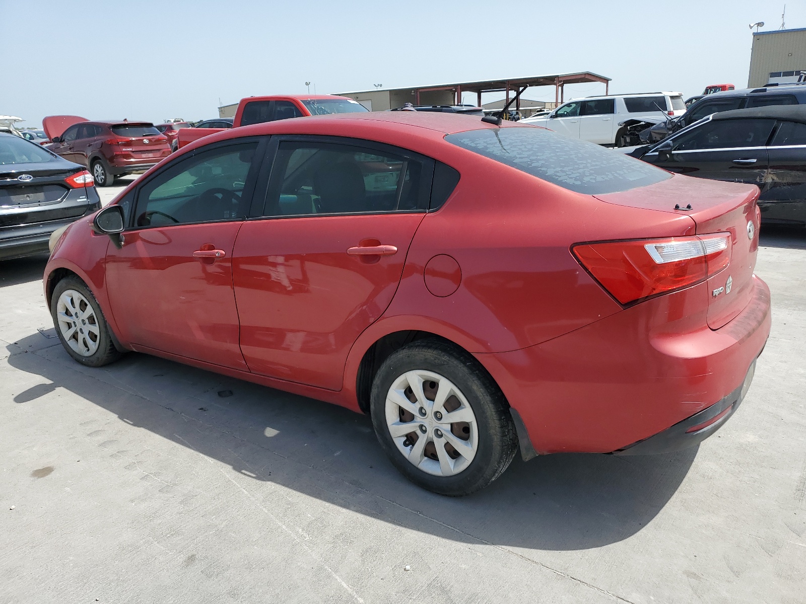 2013 Kia Rio Lx vin: KNADM4A39D6185574