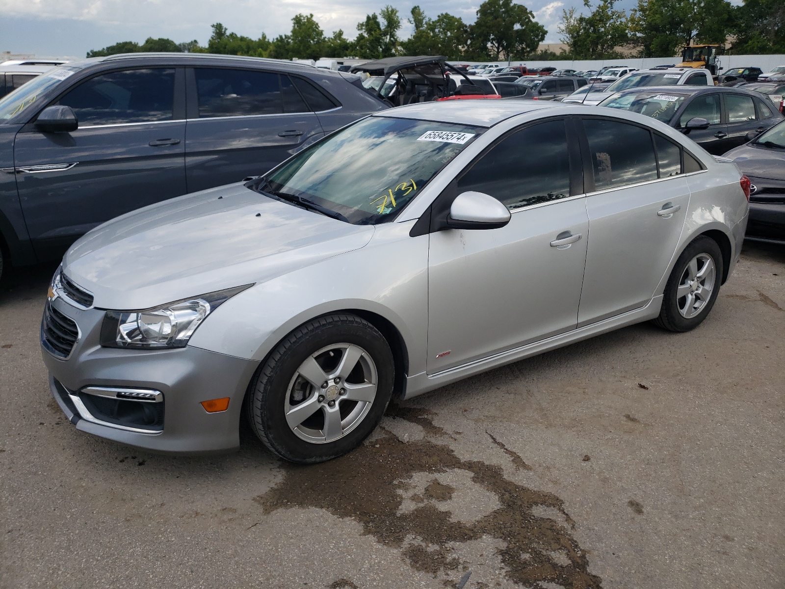 2015 Chevrolet Cruze Lt vin: 1G1PC5SB0F7256097