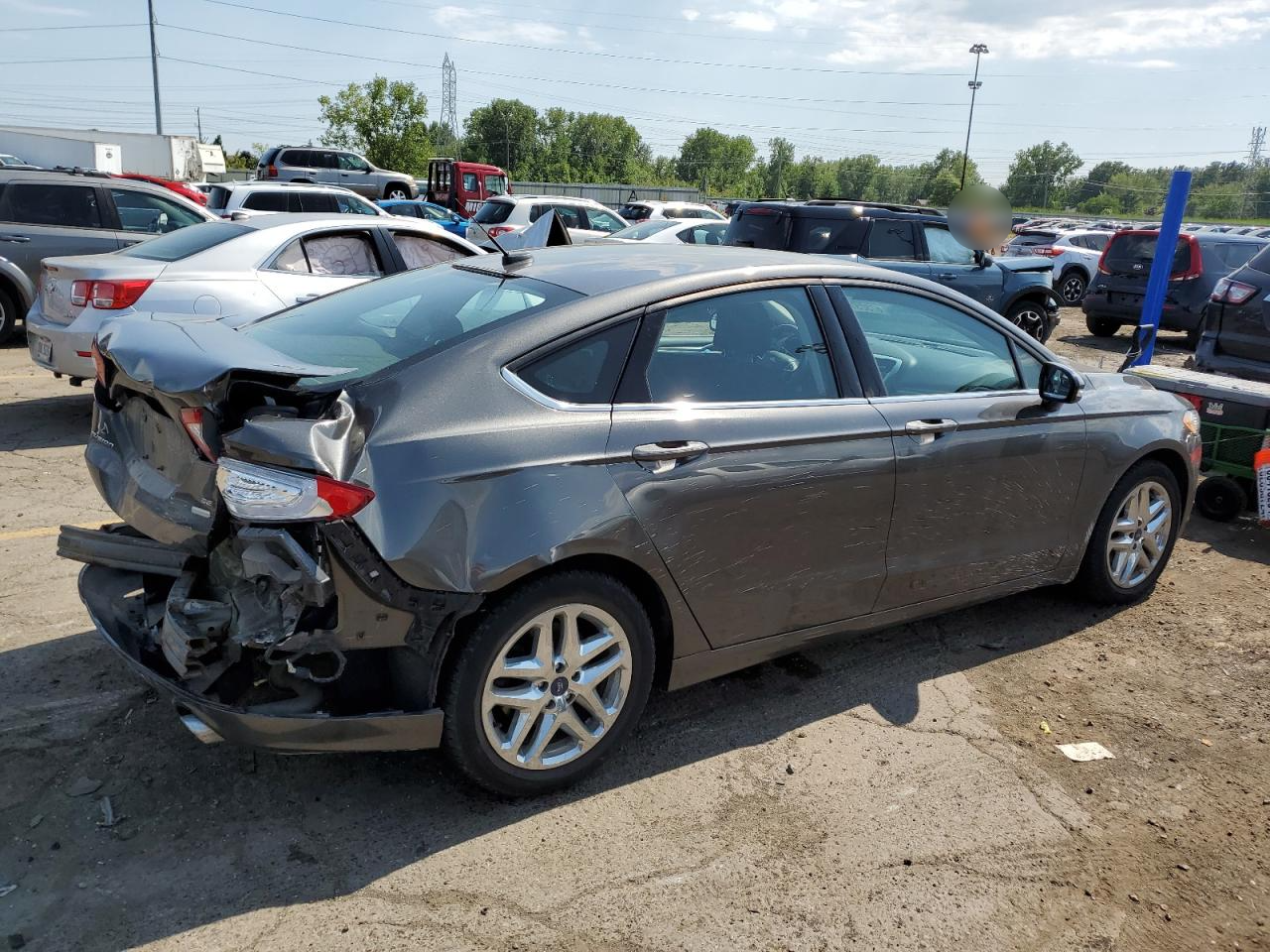 3FA6P0HD8GR327145 2016 Ford Fusion Se