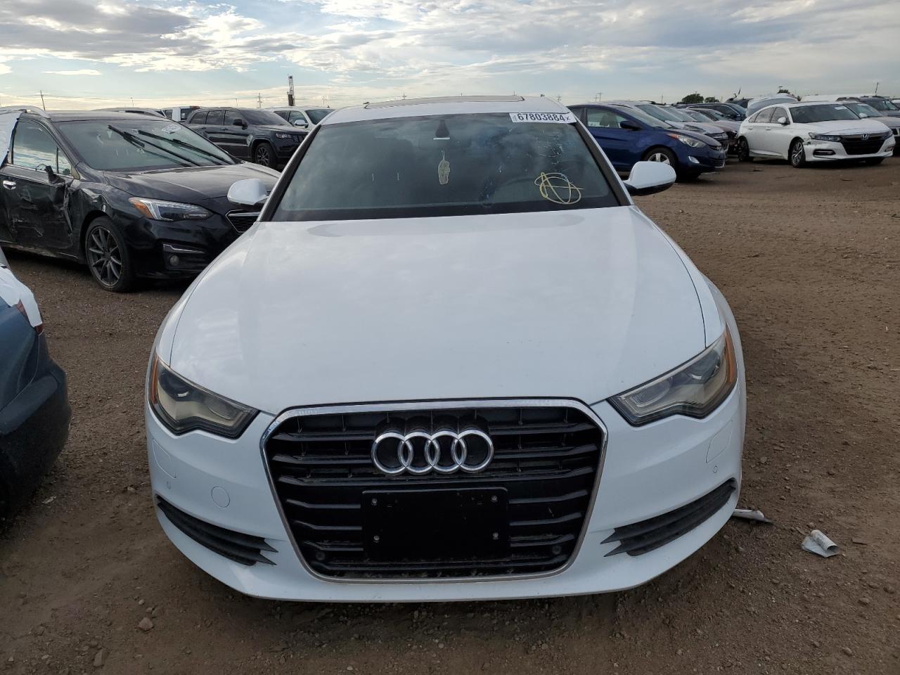 2012 Audi A6 Premium Plus VIN: WAUDFAFCXCN170541 Lot: 67803884