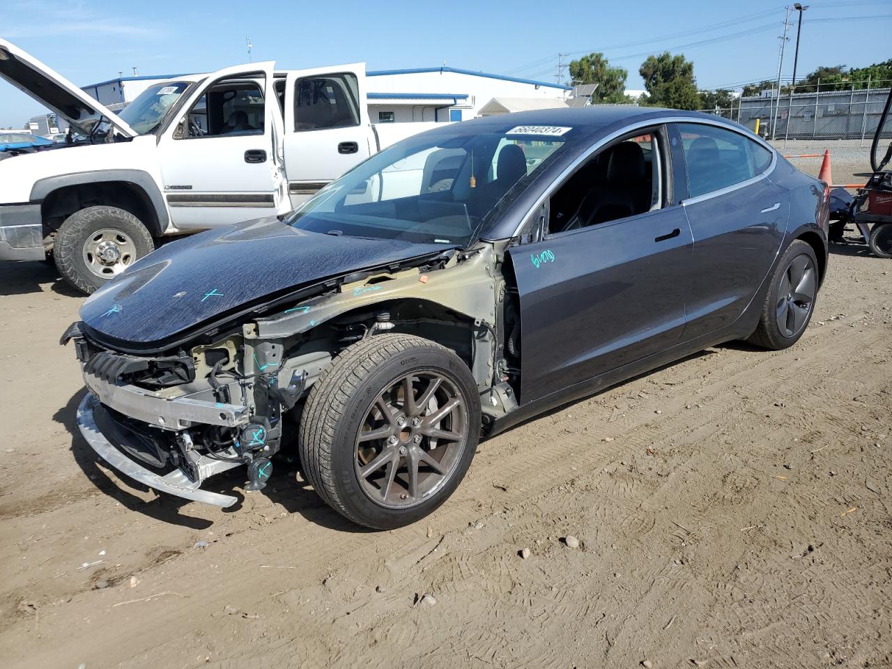 5YJ3E1EA6KF416323 2019 TESLA MODEL 3 - Image 1