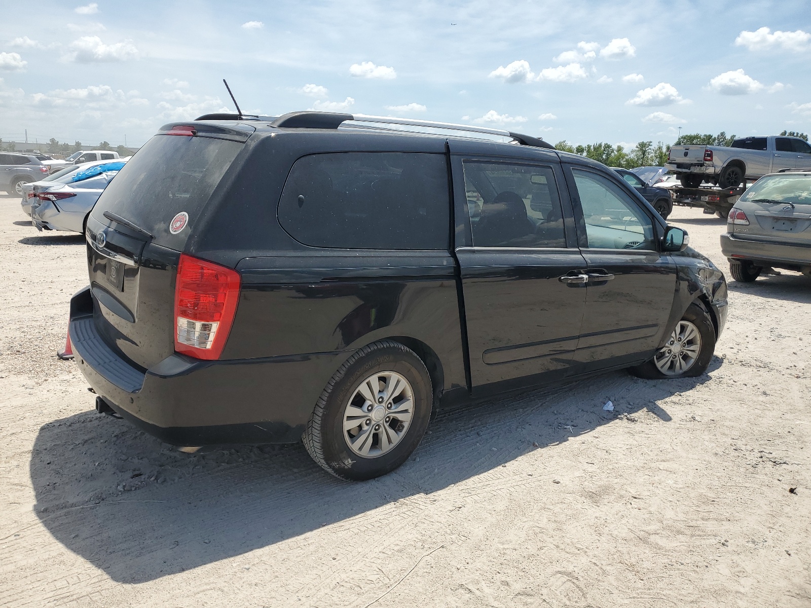 2012 Kia Sedona Lx vin: KNDMG4C76C6445292