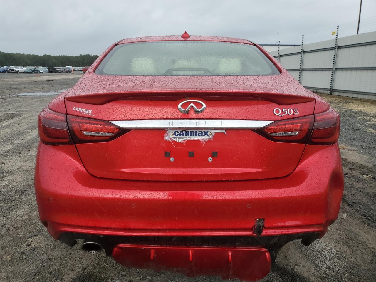 JN1FV7AP1LM630285 2020 Infiniti Q50 Red Sport 400