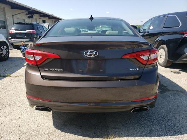  HYUNDAI SONATA 2016 Brown