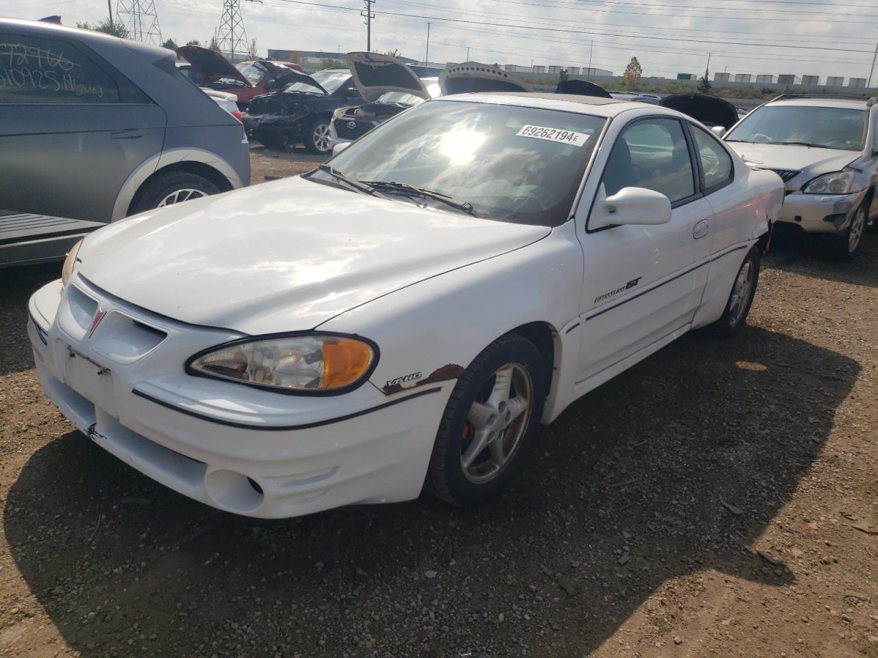 1999 Pontiac Grand Am Gt VIN: 1G2NW12E0XM853038 Lot: 69262194