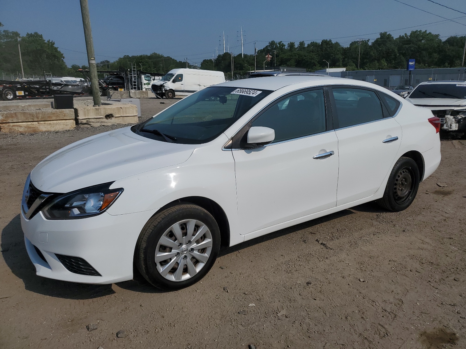 2016 Nissan Sentra S vin: 3N1AB7AP7GL657753