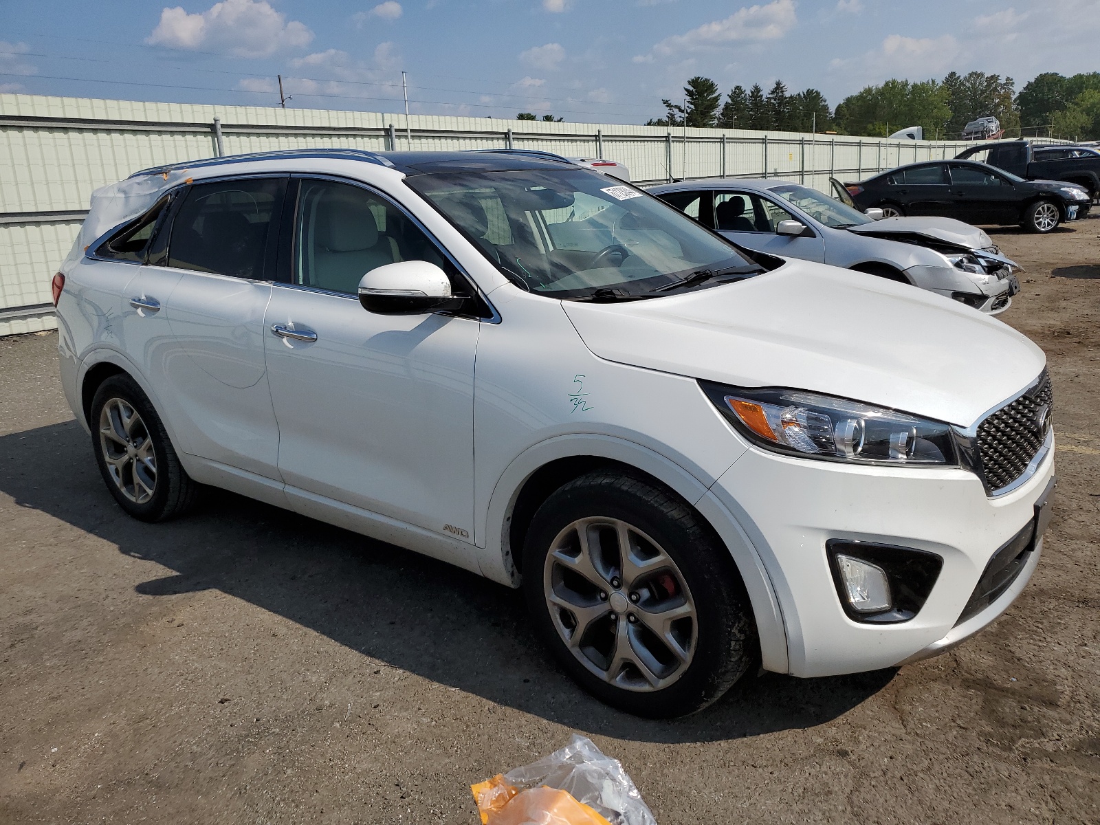 5XYPKDA59GG091039 2016 Kia Sorento Sx