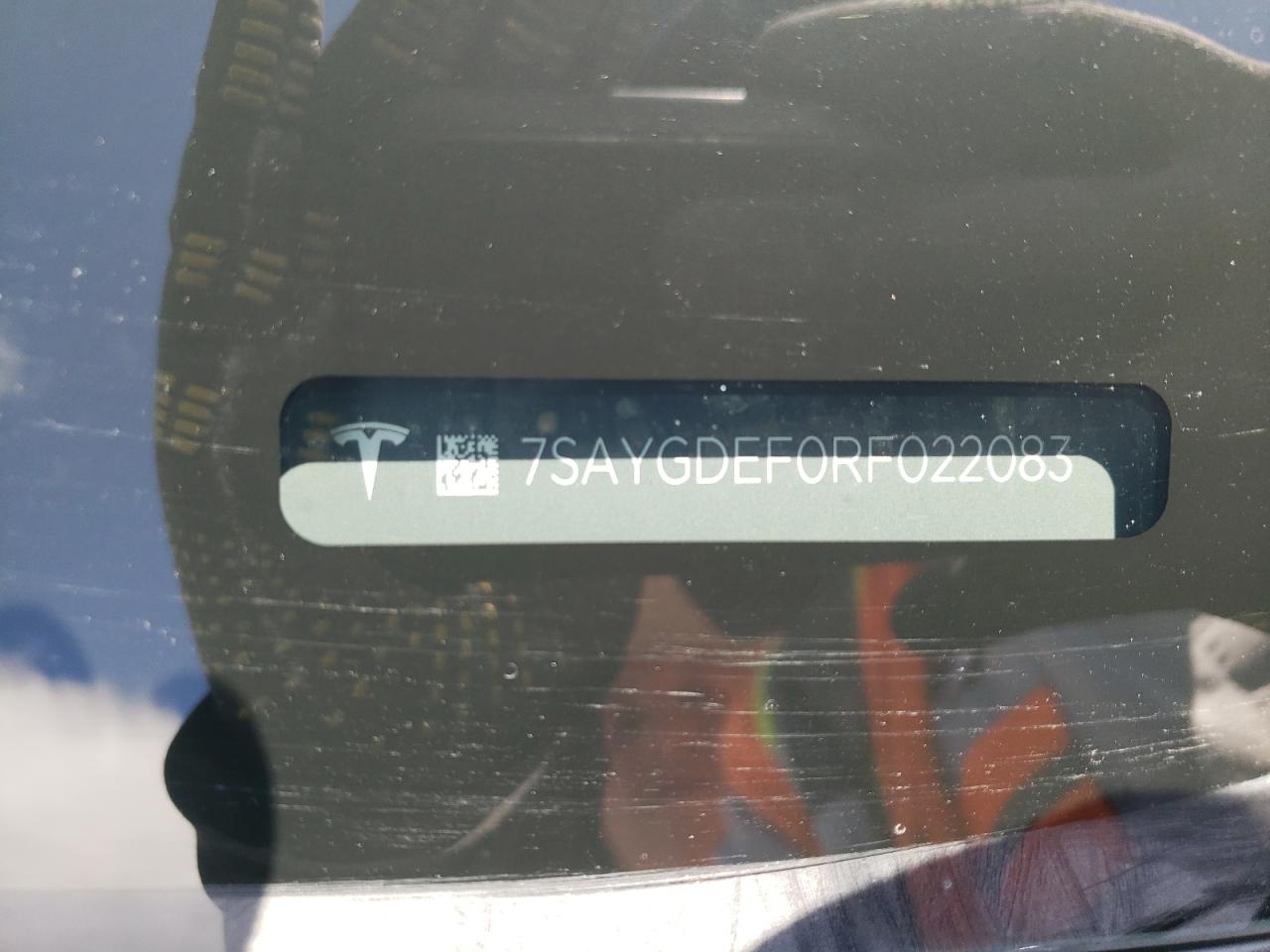 7SAYGDEF0RF022083 2024 Tesla Model Y