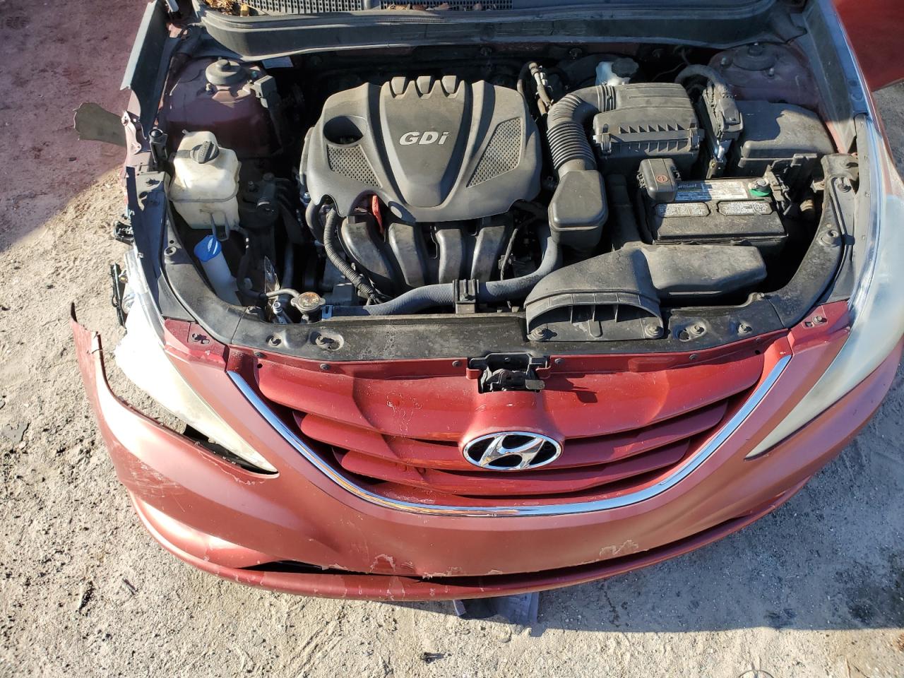 2013 Hyundai Sonata Gls VIN: 5NPEB4AC3DH658033 Lot: 69284334