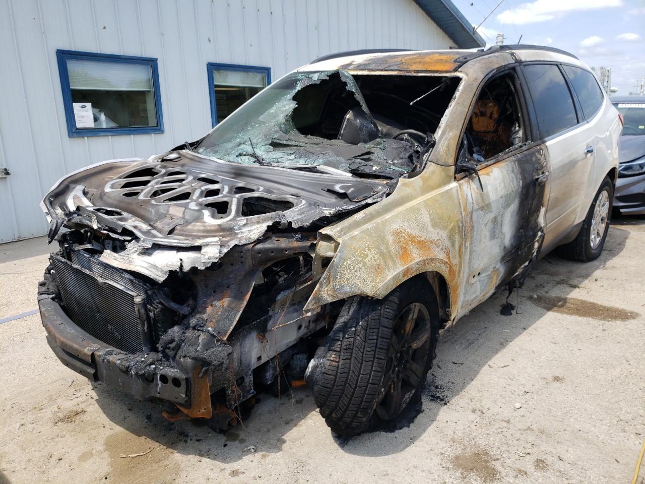 2012 Chevrolet Traverse Lt for Sale in Pekin, IL - Burn - Engine