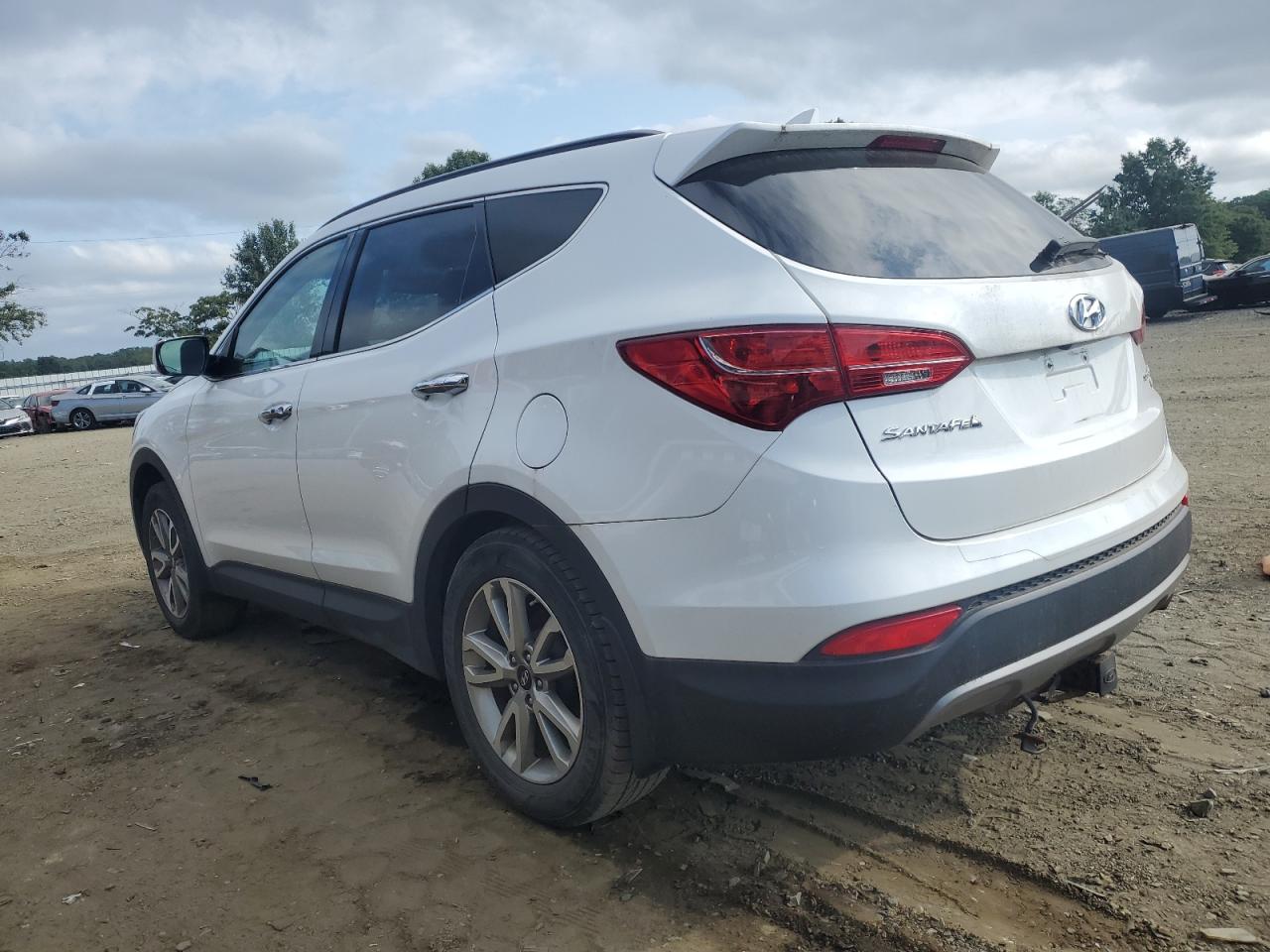 2016 Hyundai Santa Fe Sport white suv gas 5XYZUDLA3GG358785 photo #3