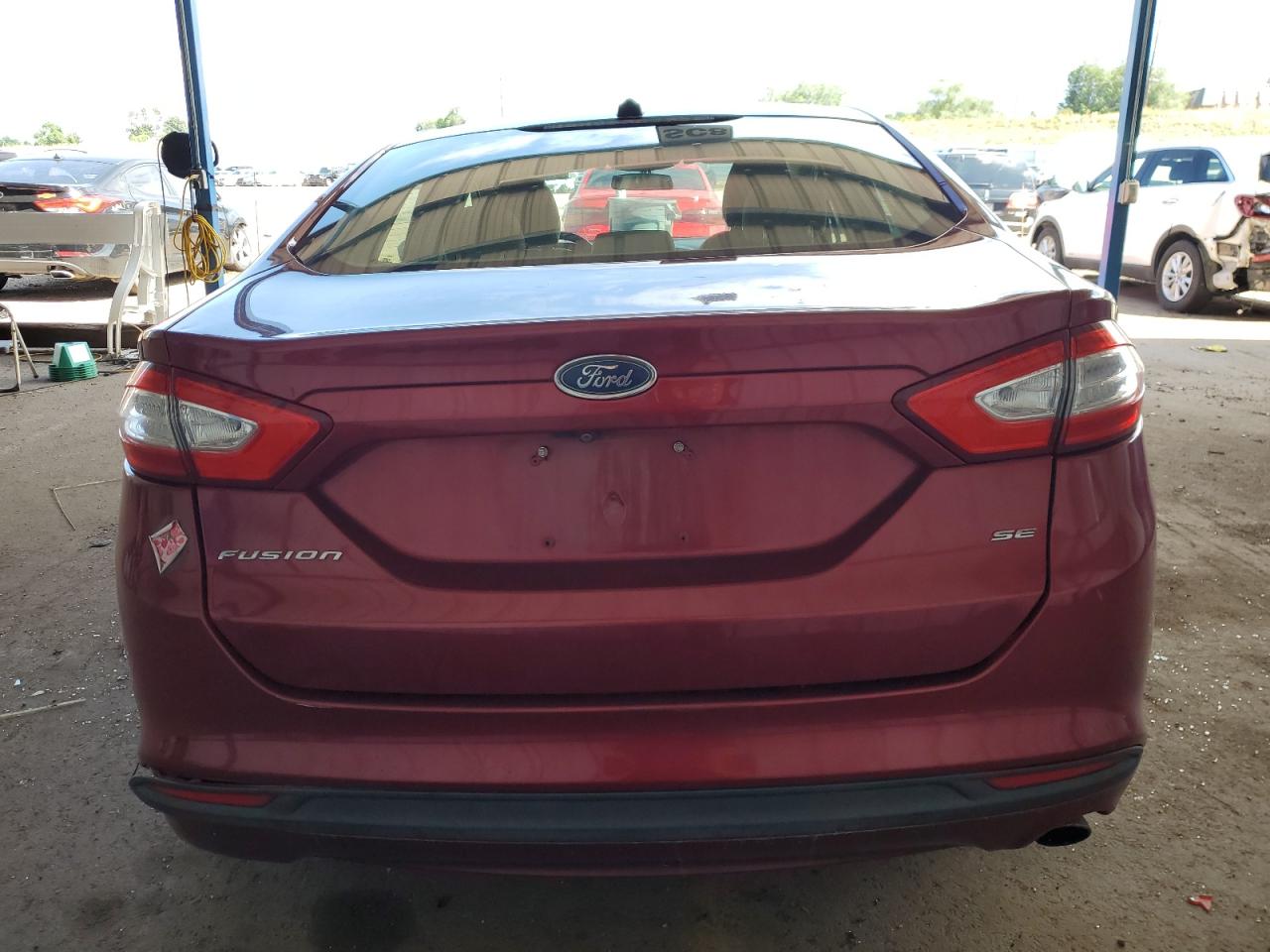 2016 Ford Fusion Se VIN: 3FA6P0H78GR392054 Lot: 67089494