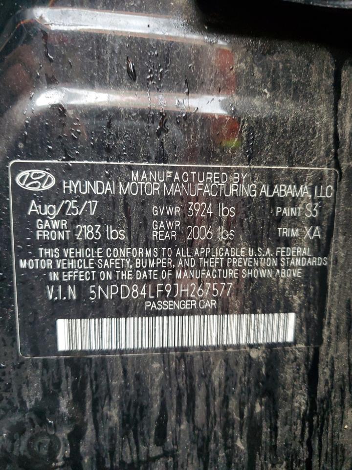 5NPD84LF9JH267577 2018 HYUNDAI ELANTRA - Image 13