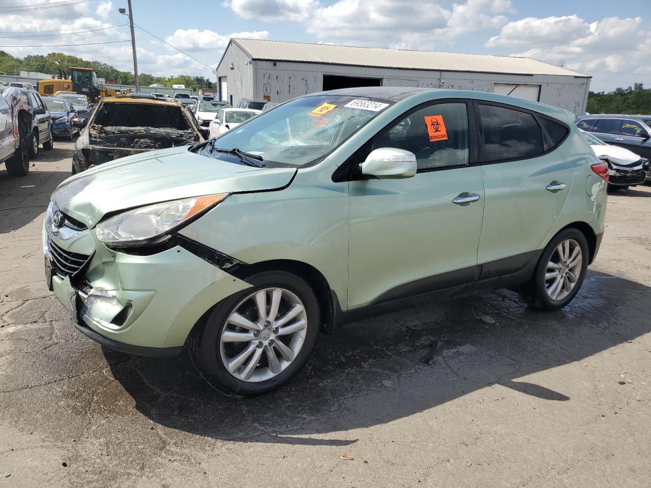 2011 Hyundai Tucson Gls للبيع في Chicago Heights، IL - Front End