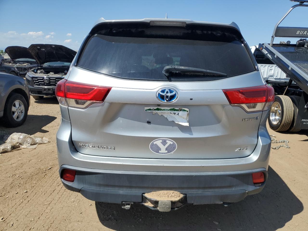 2018 Toyota Highlander Hybrid VIN: 5TDJGRFHXJS040831 Lot: 69487874