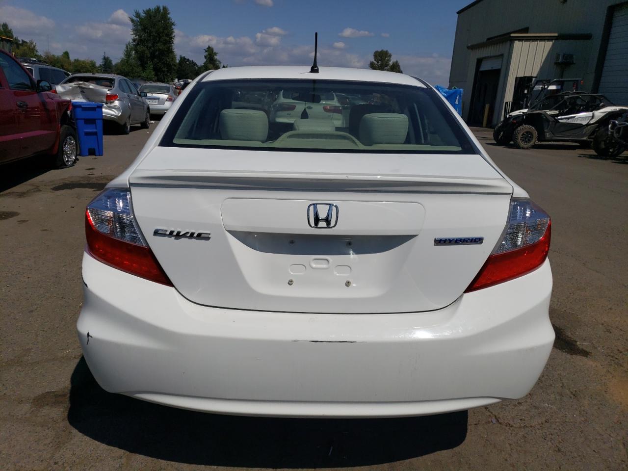 2012 Honda Civic Hybrid VIN: JHMFB4F22CS005986 Lot: 66997904