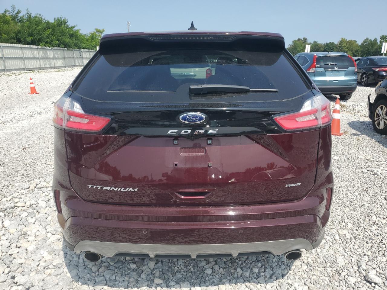 2021 Ford Edge Titanium VIN: 2FMPK4K92MBA17815 Lot: 68058004