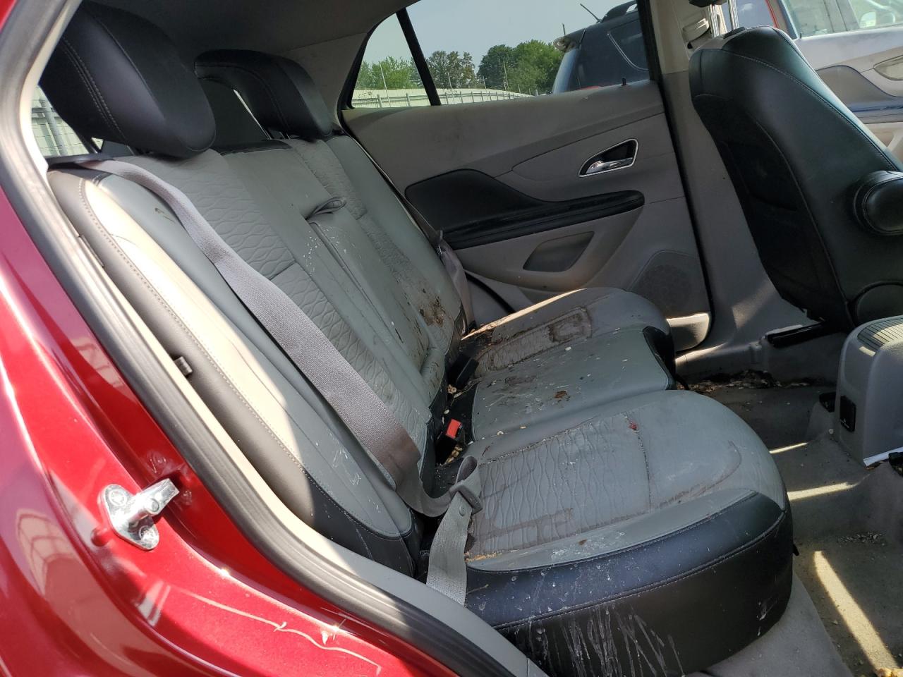 2015 BUICK ENCORE with SIDE damage, VIN KL4CJBSB9FB243267