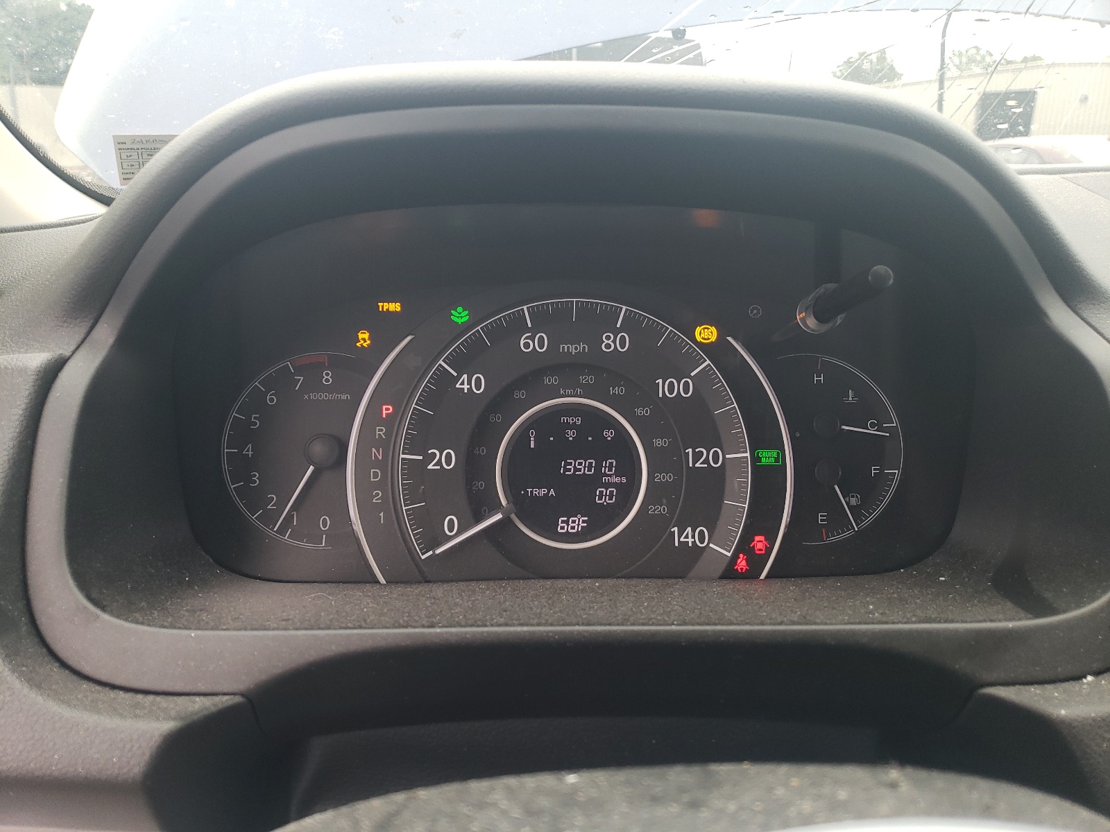 2HKRM4H55DH648512 2013 Honda Cr-V Ex