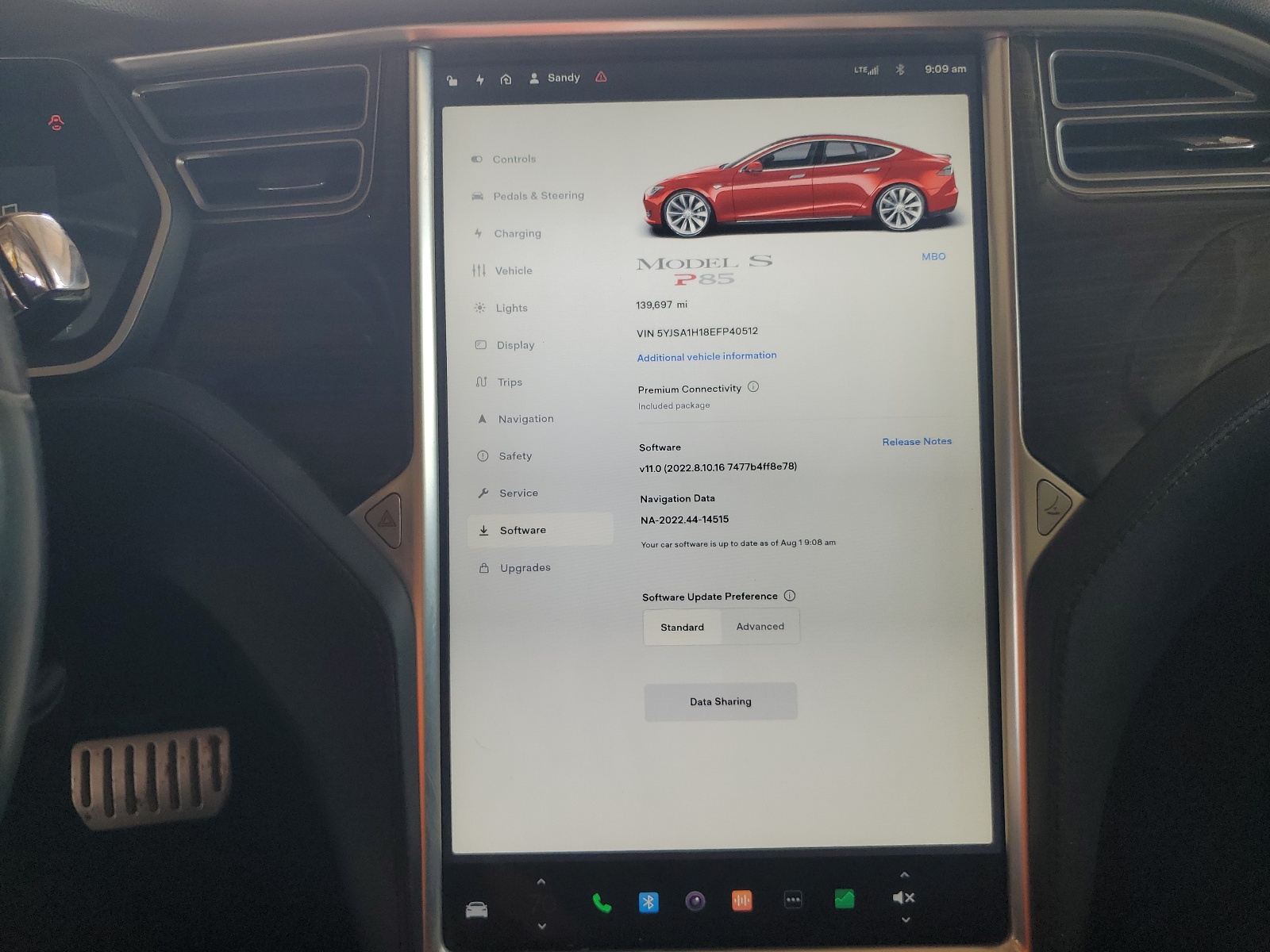 5YJSA1H18EFP40512 2014 Tesla Model S