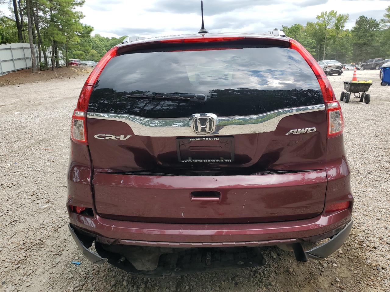 2015 Honda Cr-V Exl VIN: 2HKRM4H76FH627480 Lot: 67824654