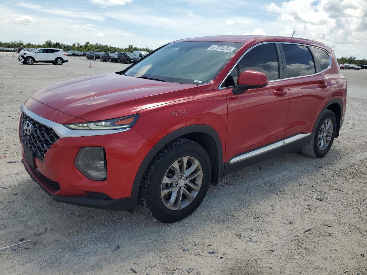 2020 Hyundai Santa Fe Se VIN: 5NMS2CAD4LH251792 Lot: 67470204