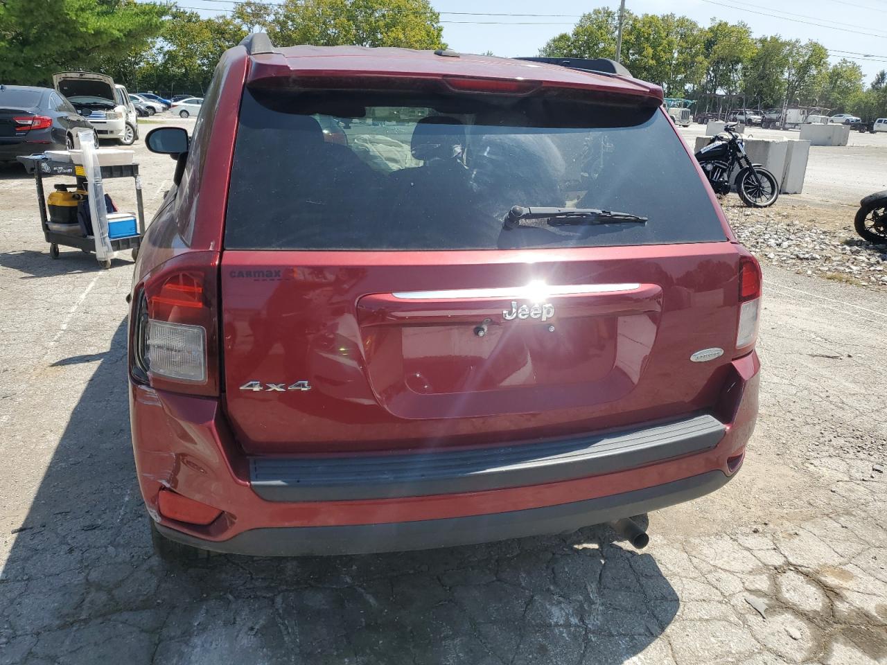2017 Jeep Compass Latitude VIN: 1C4NJDEB6HD204889 Lot: 68429424