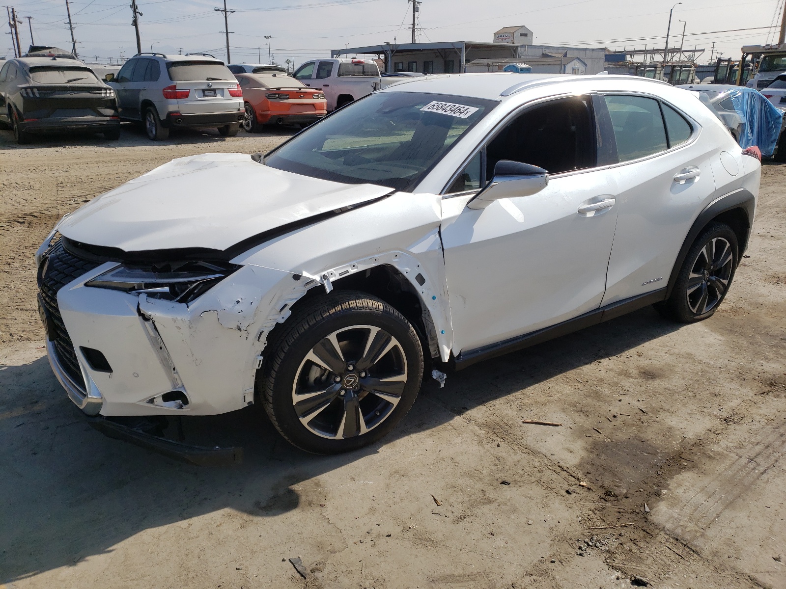 2022 Lexus Ux 250H Base vin: JTHX9JBH9N2055635