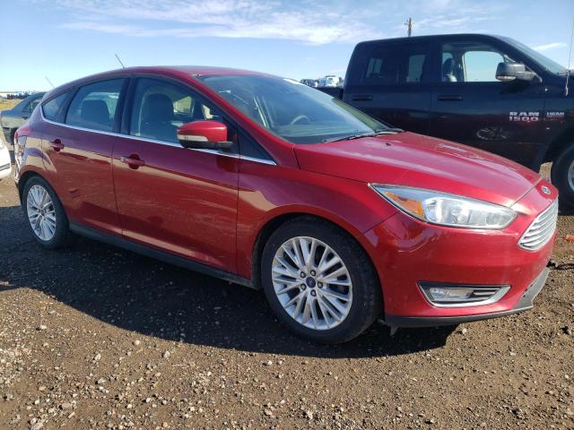 Hatchbacks FORD FOCUS 2016 Red