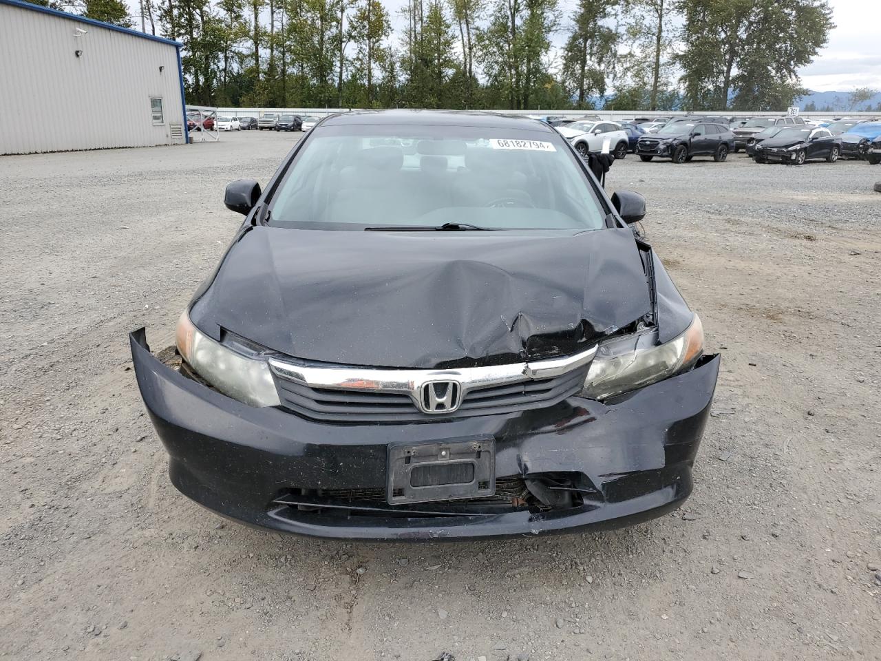 2012 Honda Civic Lx VIN: 2HGFB2F51CH554670 Lot: 68182794