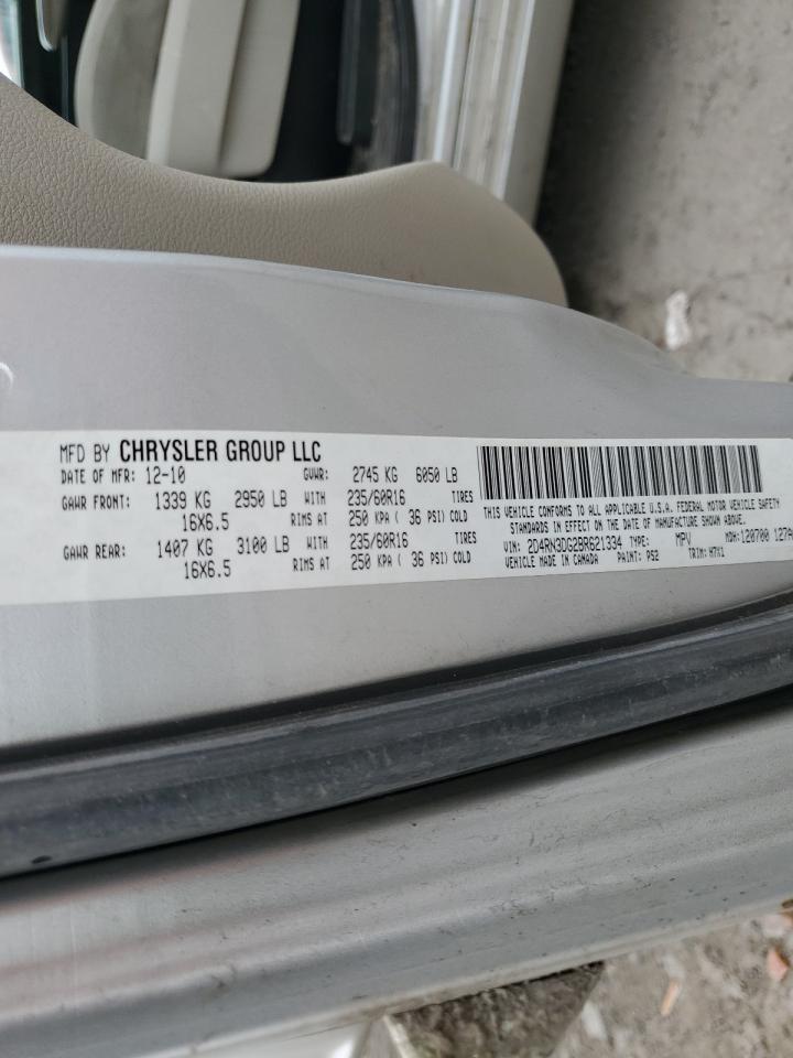 2D4RN3DG2BR621334 2011 Dodge Grand Caravan Mainstreet