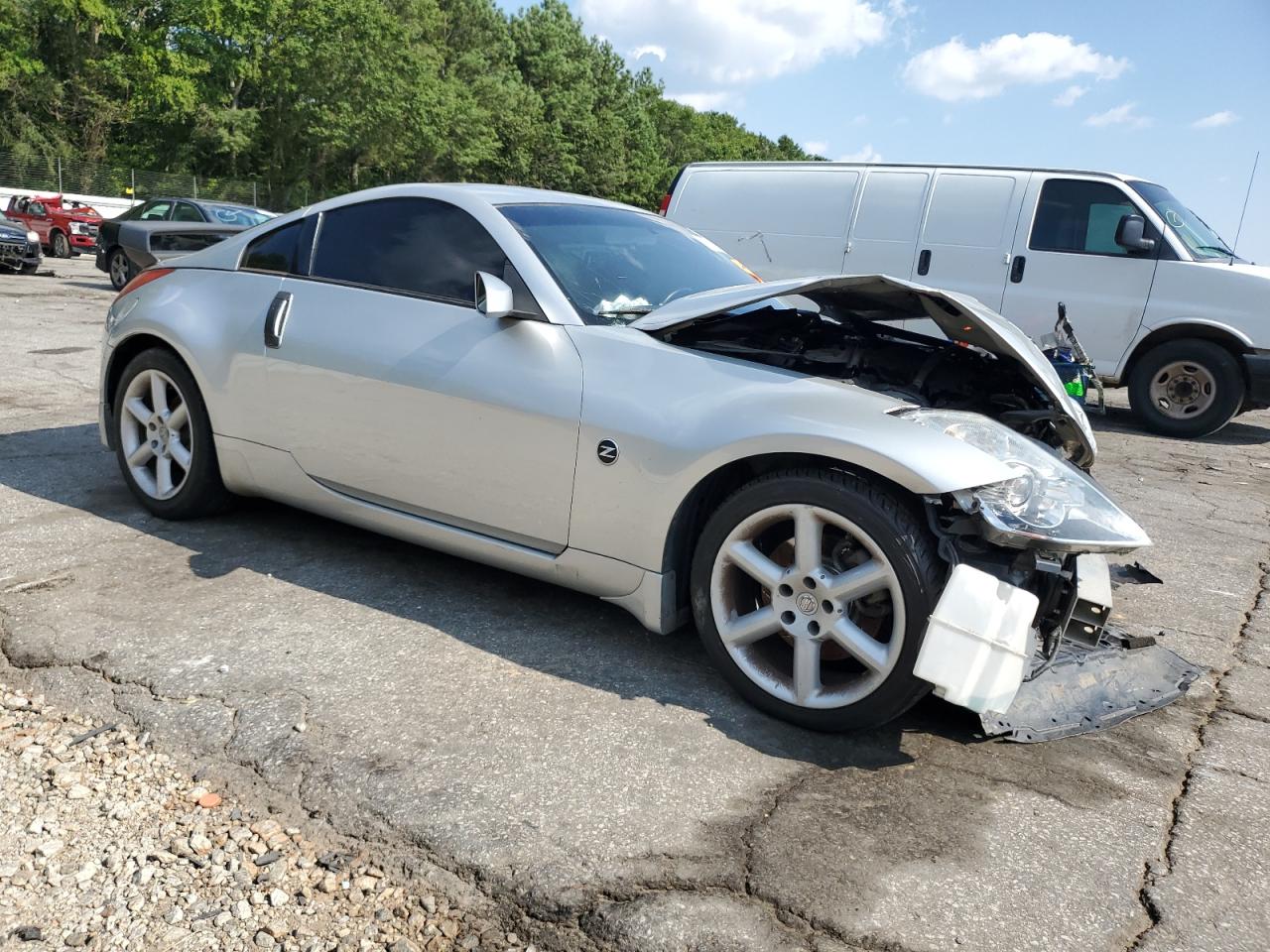 2006 Nissan 350Z Coupe VIN: JN1AZ34DX6M308449 Lot: 66664474
