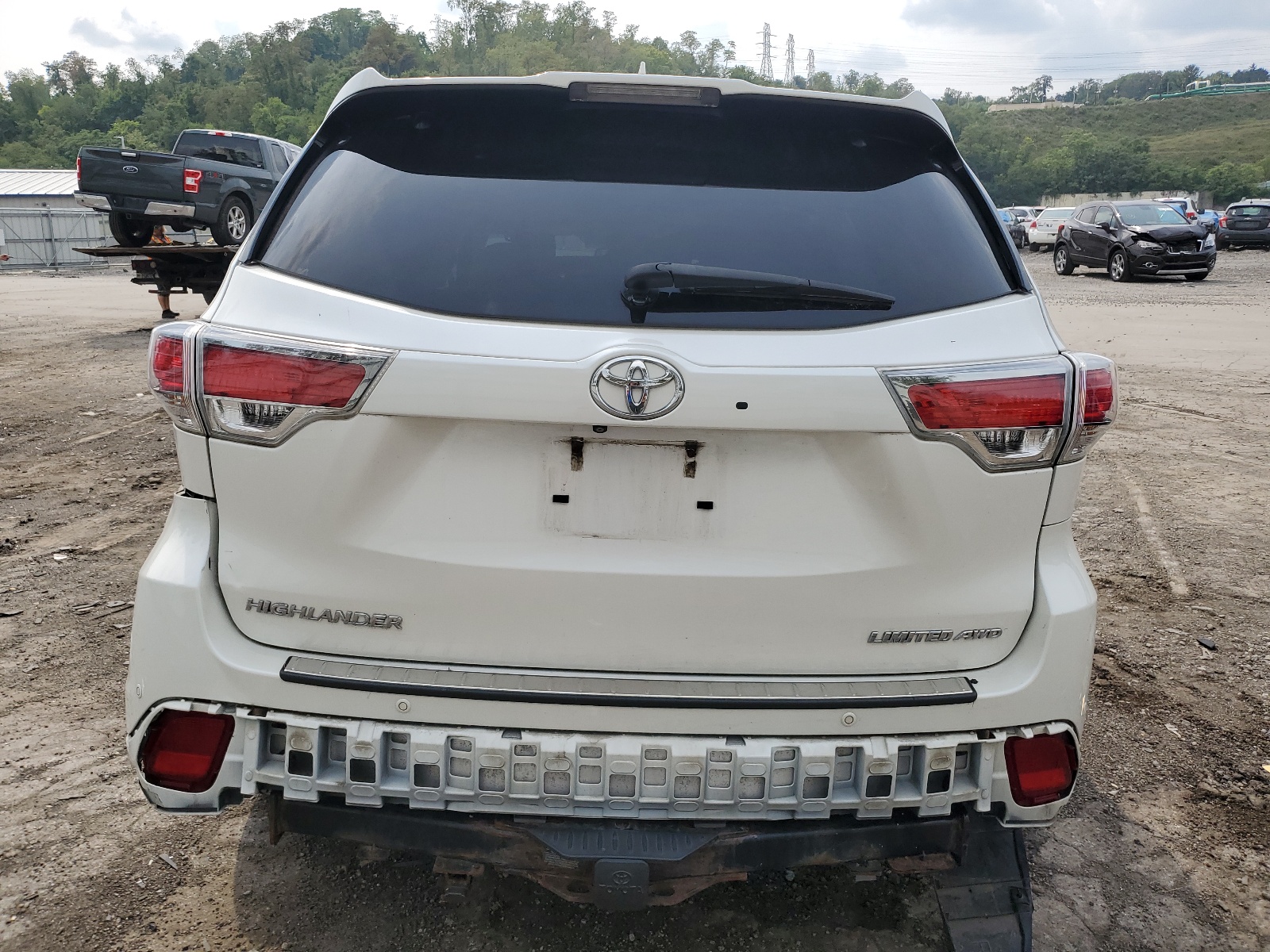 5TDDKRFH6ES025342 2014 Toyota Highlander Limited