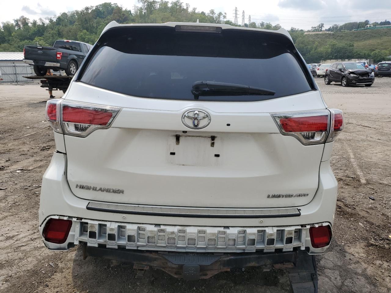 2014 Toyota Highlander Limited VIN: 5TDDKRFH6ES025342 Lot: 65601814