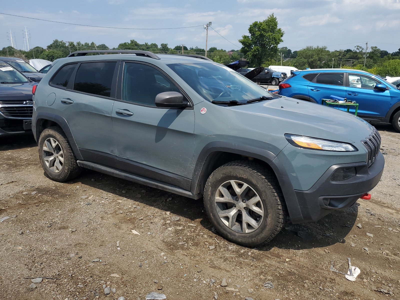 2014 Jeep Cherokee Trailhawk vin: 1C4PJMBS6EW191333