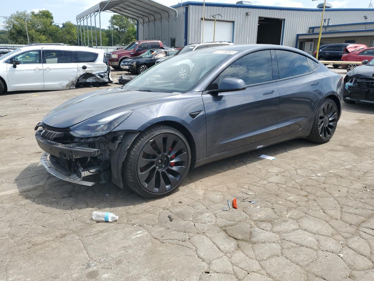 5YJ3E1EC6NF294343 2022 TESLA MODEL 3 - Image 1