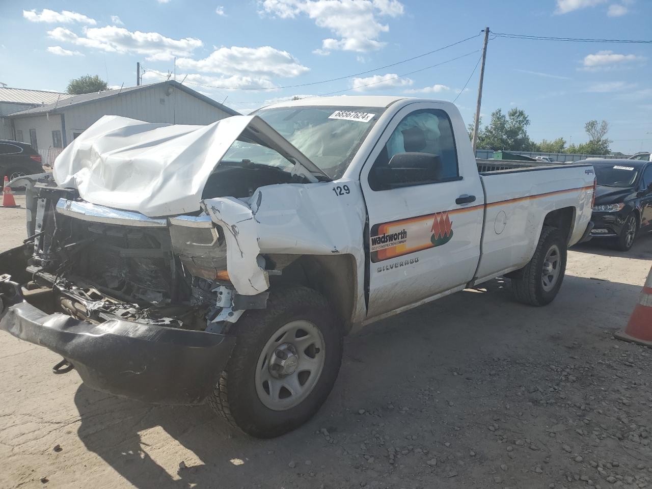 2018 Chevrolet Silverado K1500 VIN: 1GCNKNECXJZ126461 Lot: 68567624