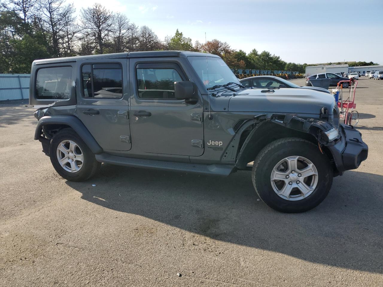 2019 Jeep Wrangler Unlimited Sport VIN: 1C4HJXDGXKW558647 Lot: 67805804