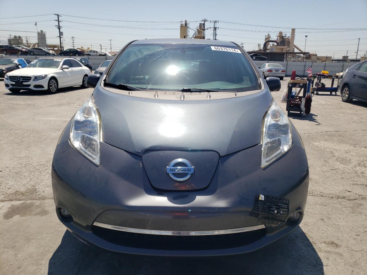 2013 Nissan Leaf S VIN: 1N4AZ0CP7DC421257 Lot: 66376114